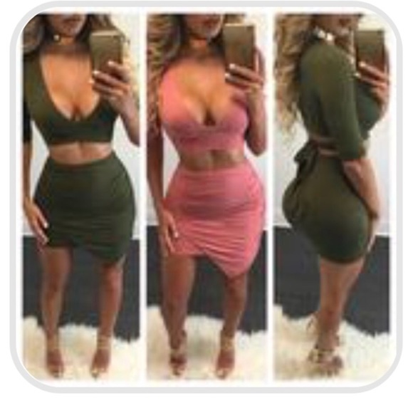 Diva Boutique Dresses & Skirts - Rose Diva Boutique Set